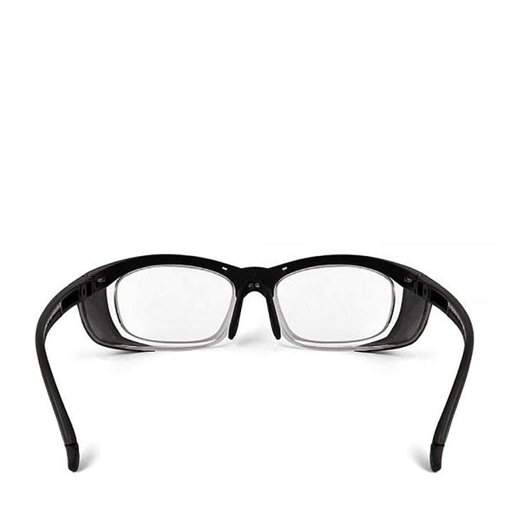 Blaze lead glasses in black rear view - safeloox