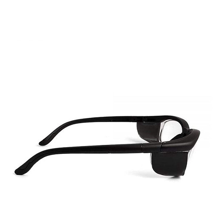 Blaze lead glasses in black side view - safeloox
