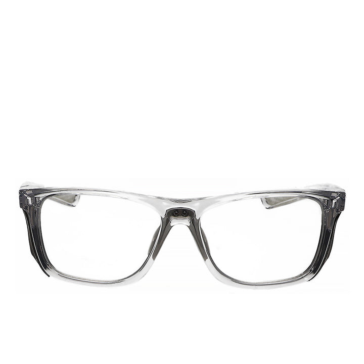 Hipster lead glasses crystal clear front view - safeloox