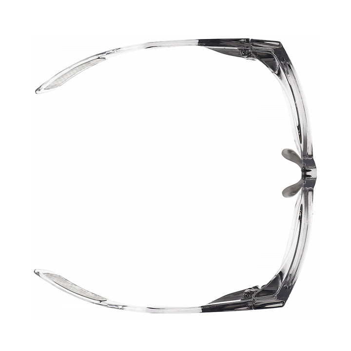 Hipster lead glasses crystal clear top view - safeloox