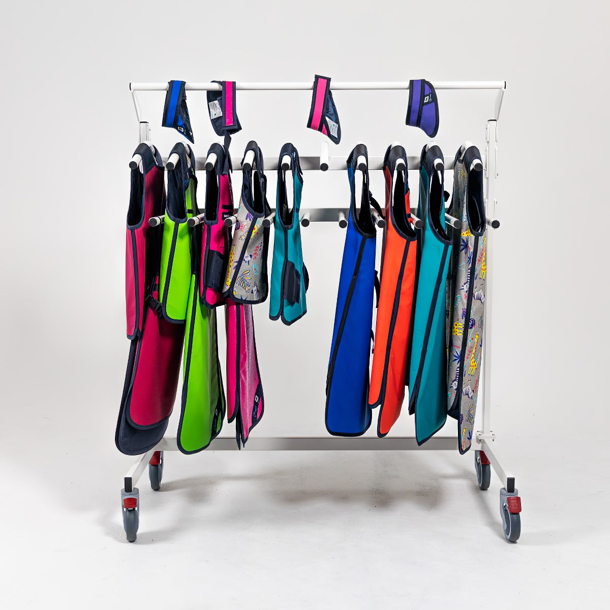 Mobile Lead Apron Rack | Apron Storage Solutions | Safeloox