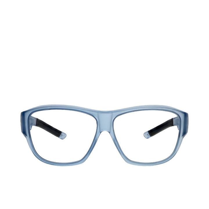 FitProtek Fitover Lead Glasses in blue front view - safeloox