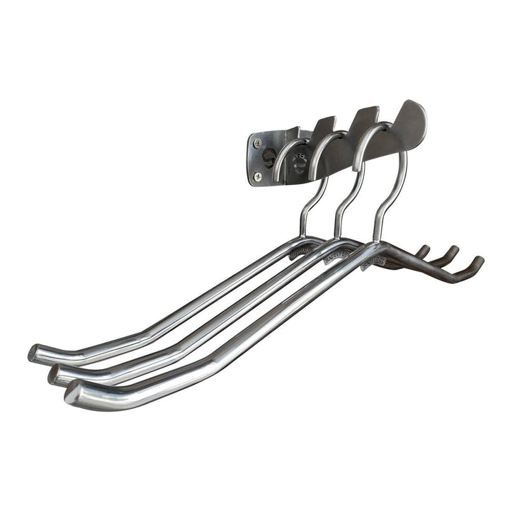 Stainless Steel Lead Apron Hanger with Storage Bracket