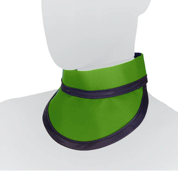 Bib Thyroid Collar B (8cm) in Lime - AmRay Medical