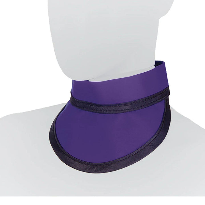 Bib thyroid collar (8cm) in purple - AmRay medical