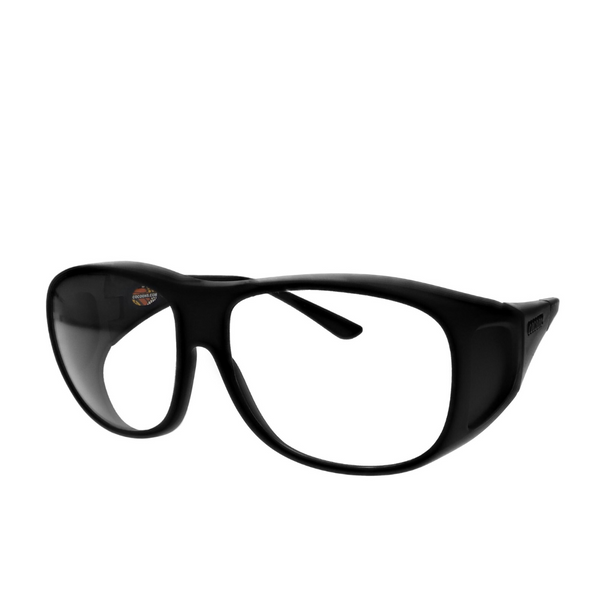 Cocoon Fitover Lead Glasses in Black