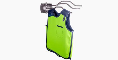 Aprin Rack Lead Apron Racks | Safeloox