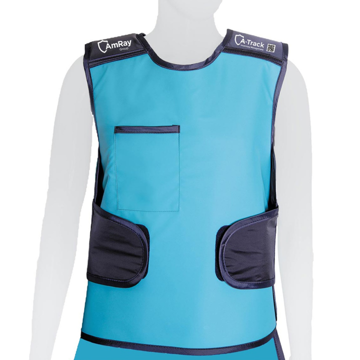 Easy Fit Lead Apron Vest front View - AmRay Medical