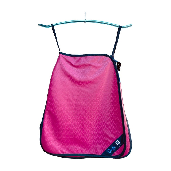 Ergo-Fit+ Lead Apron Vest & Skirt in 0.50/0.25mm Pb in spangly pink - front view 