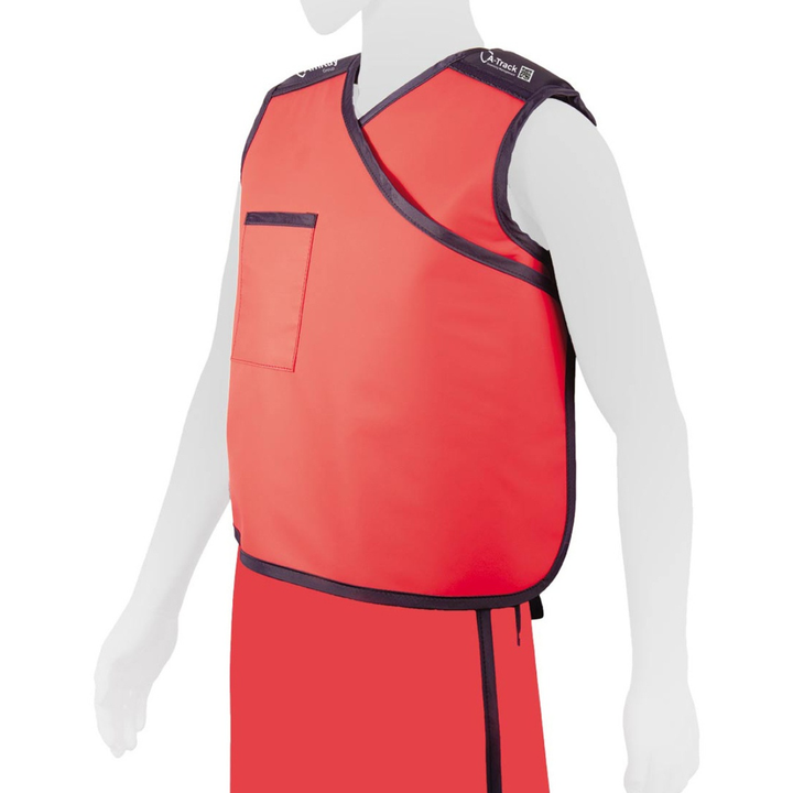 Full Wrap Lead Apron Vest Side View - Amray Medical