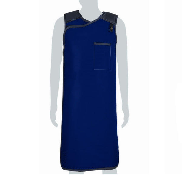 Full-Wrap Lead Apron in Navy 