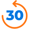 30 day returns symbol