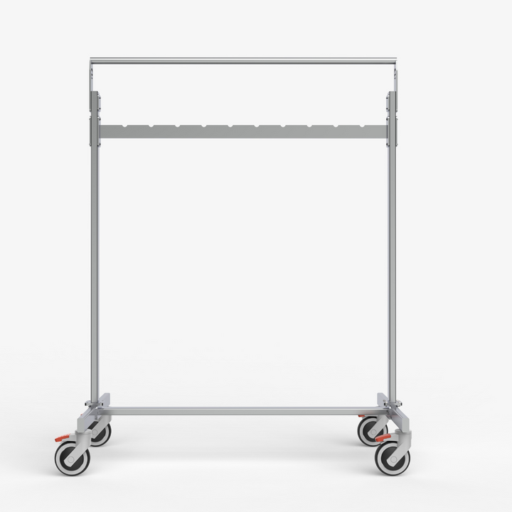High Rack Front View Buy Mobile H-Rack for Storing 10 Lead Aprons. Affordable Apron Storage ...