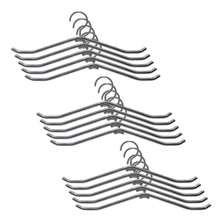 Stainless Steel Apron Hanger - 3 Sets of 5