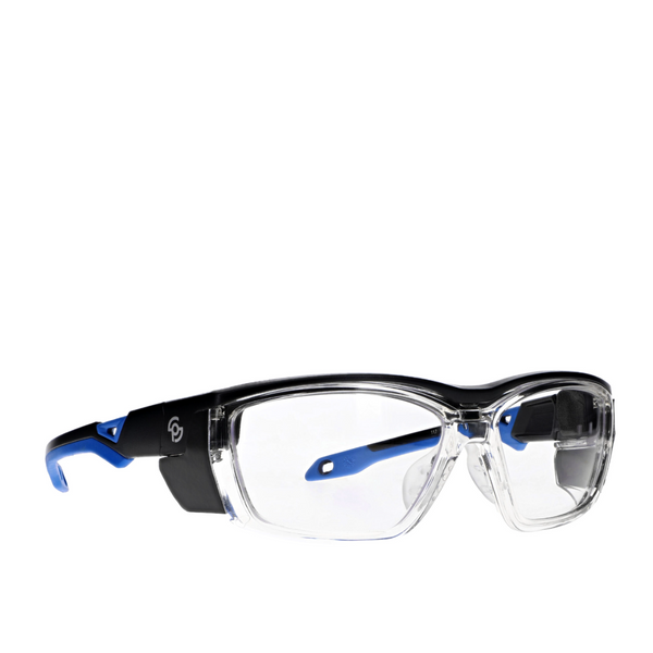 Sky Lead Glasses viewed from the front side