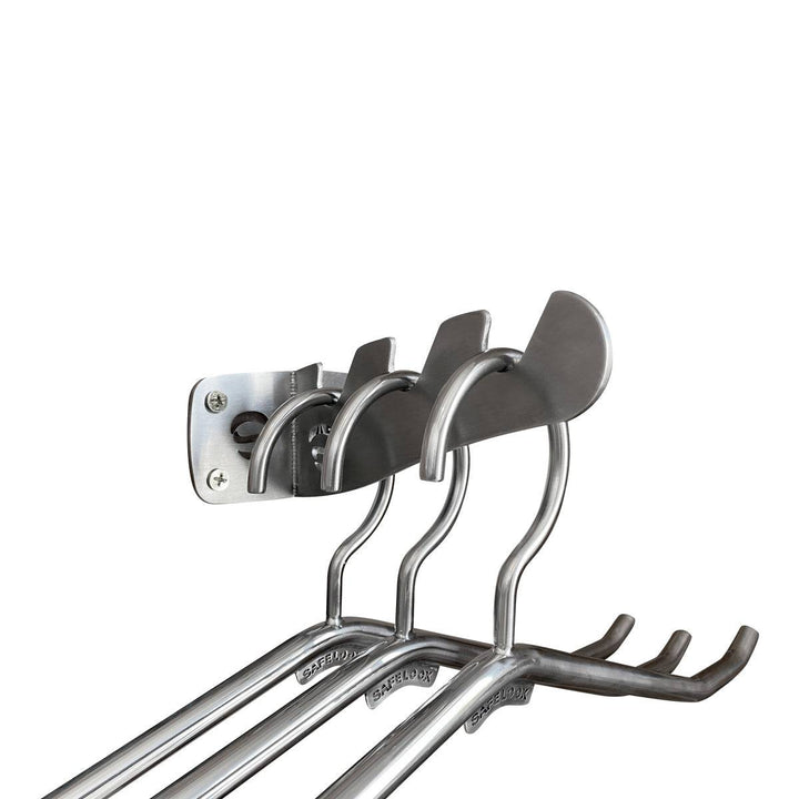 Stainless Steel Lead Apron Hanger with Storage Bracket