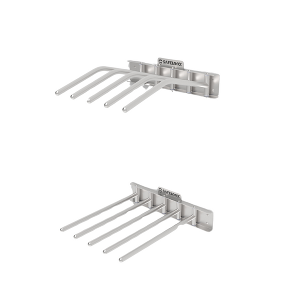 Wall-Mounted Lead Apron Racks | Safe Apron Hanger Solutions | Safeloox