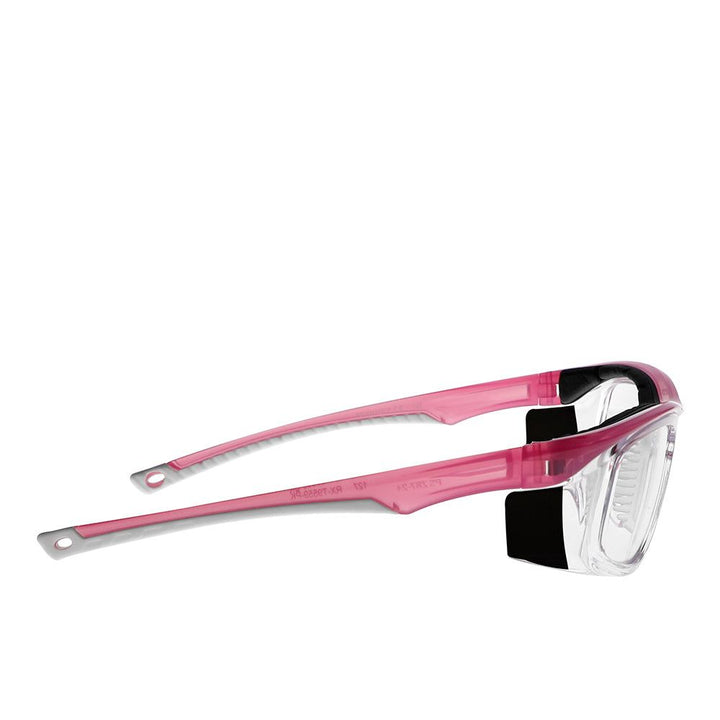 Astra lead glasses in pink side view - safeloox
