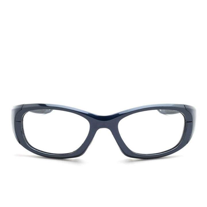 Maxx medium lead glasses in blue front view - safeloox