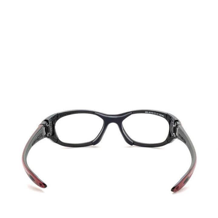 Maxx small lead glasses in red rear view - safeloox