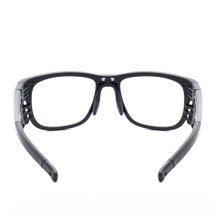 Panther lead glasses in black rear view - safeloox