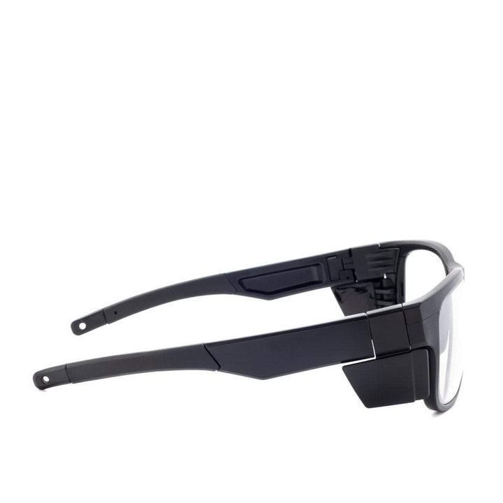 Panther lead glasses in black side view - safeloox