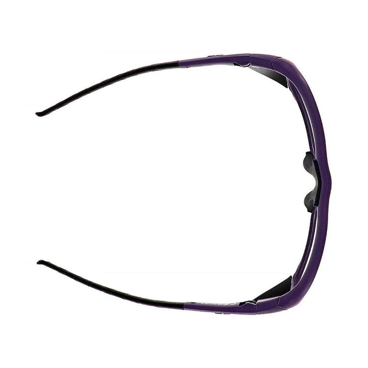 Model Q200 Lead Glasses in purple top view - safeloox