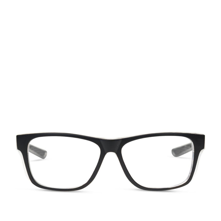 Sparkie lead glasses in black front view - safeloox