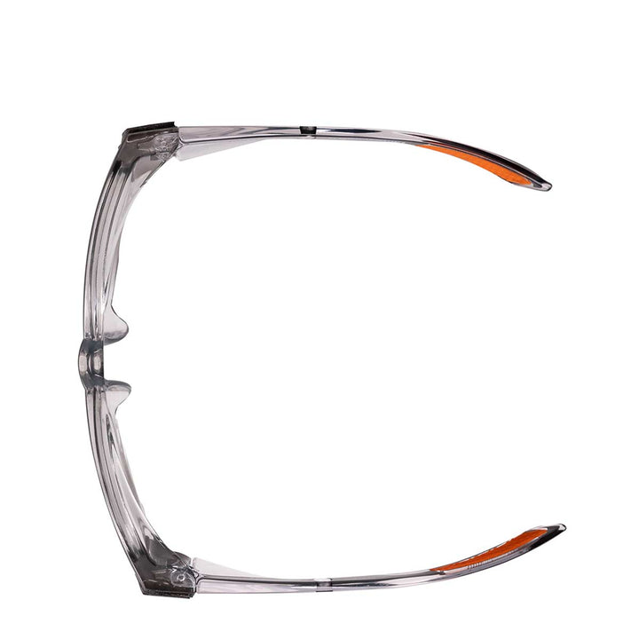 Sparkie lead glasses in grey orange top view - safeloox
