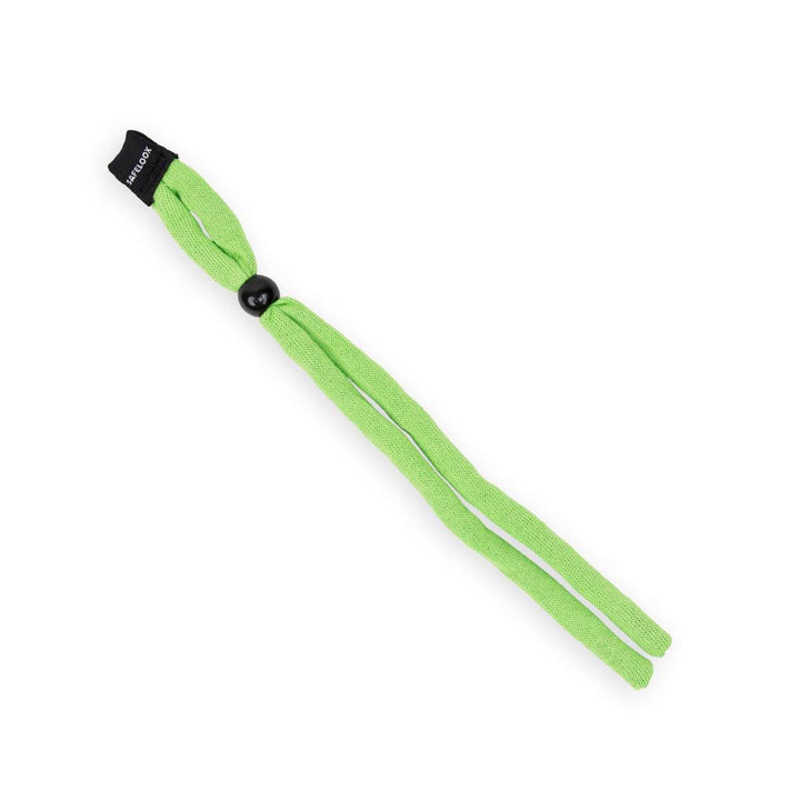 adjustable eyewear strap for safety glasses in green from safeloox