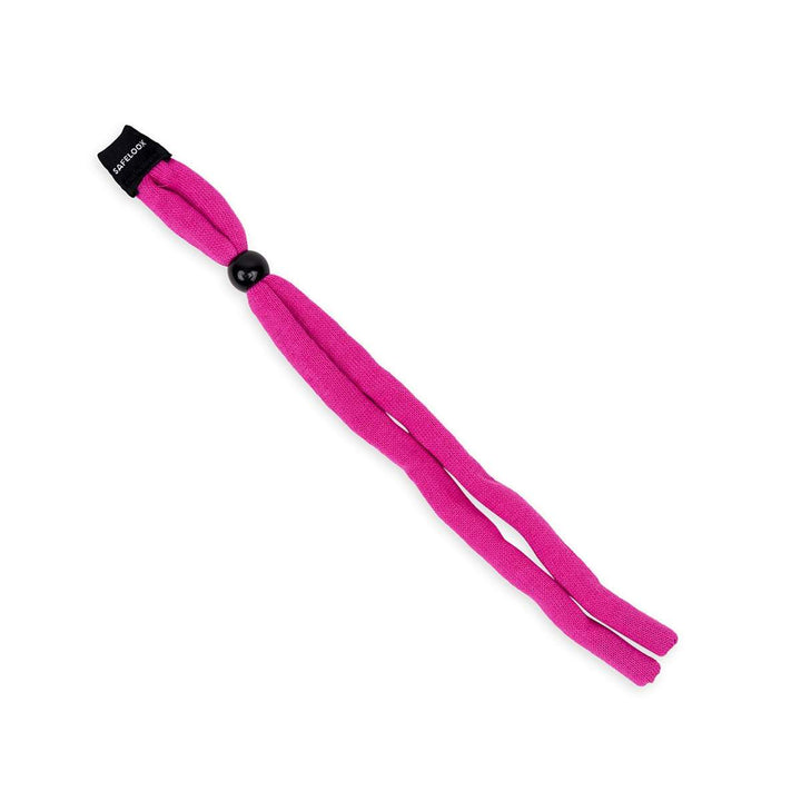 adjustable eyewear strap for safety glasses in pink from safeloox