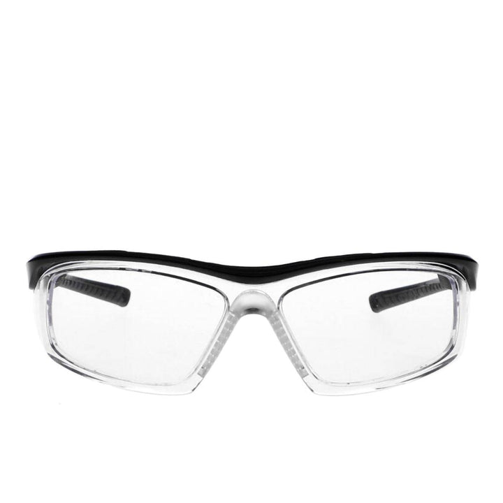 Astra Splash Glasses in black front view - safeloox