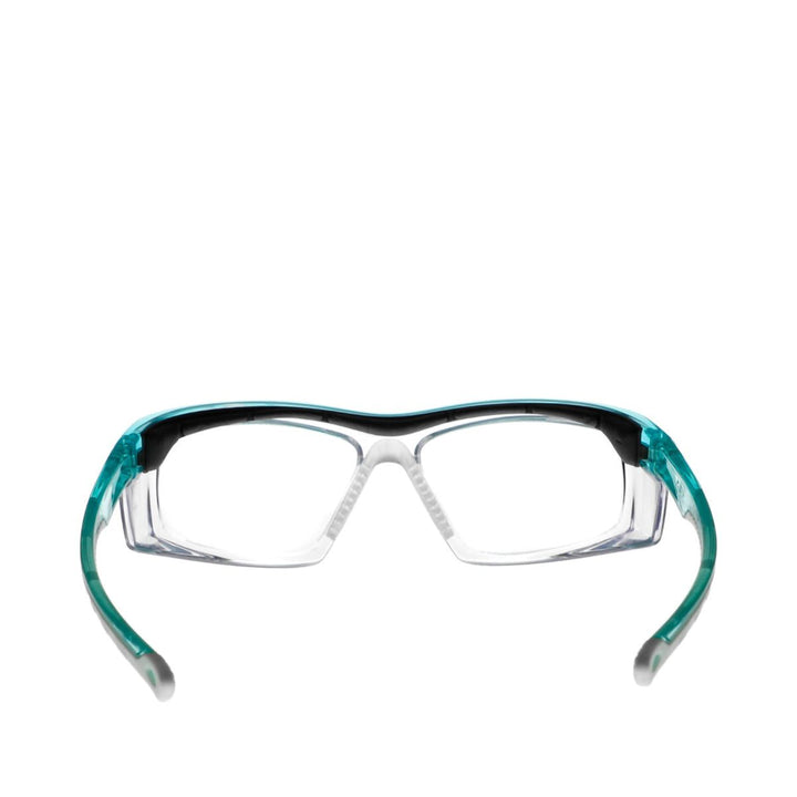 Astra Splash Glasses in teal rear view - safeloox