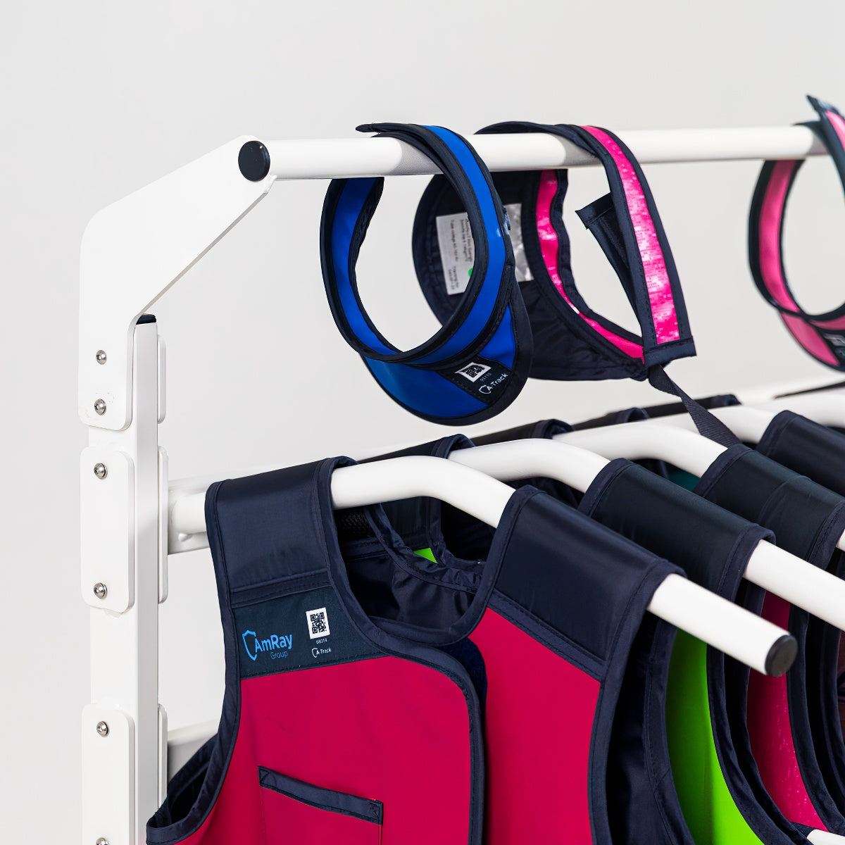 Aprin Rack Buy Mobile Lead Apron Rack for 10 Tops & Skirts. Efficient & Easy ...