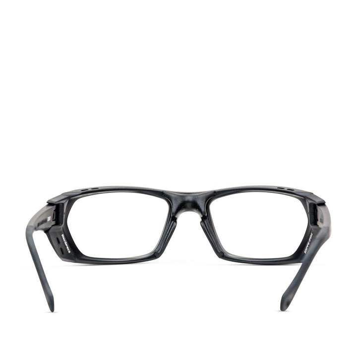 Panton Splash Safety Glasses Black Rear View - Safeloox