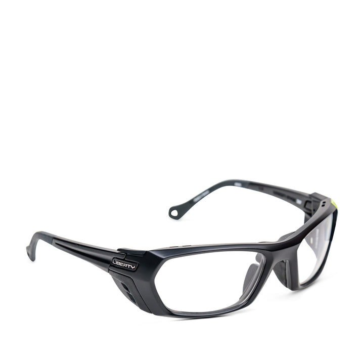 Panton Splash Safety Glasses Black Side View - Safeloox