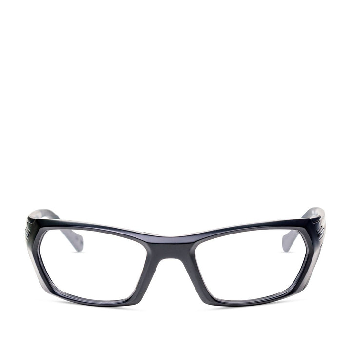 Panton Splash Safety Glasses Black Front View - Safeloox