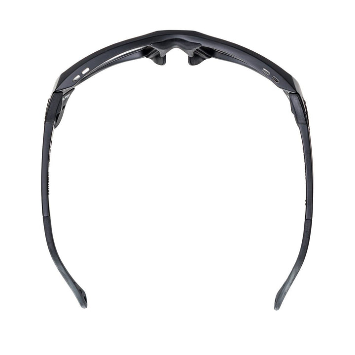 Panton Splash Safety Glasses Black Top View - Safeloox