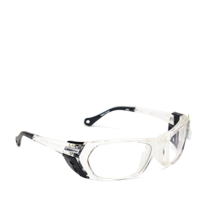 Panton Splash Safety Glasses Clear Side View - Safeloox